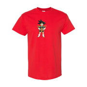Men's Dragon Ball Cotton T-Shirt - Red