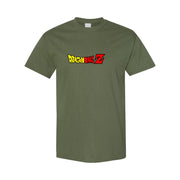 Men's Dragon Ball Z Cotton T-Shirt - Army Green