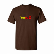 Men's Dragon Ball Z Cotton T-Shirt - Dark Brown