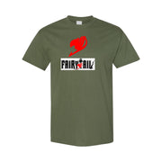 Men's Fairy Tail Cotton T-Shirt - Army Green