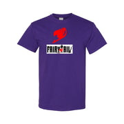 Men's Fairy Tail Cotton T-Shirt - Purple