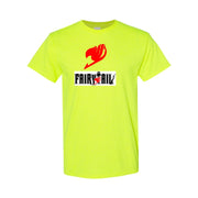 Men's Fairy Tail Cotton T-Shirt - Safety Green