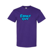 Men's Family Guy Cotton T-Shirt - Purple