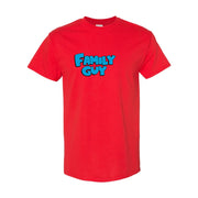 Men's Family Guy Cotton T-Shirt - Red