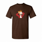Men's Futurama Cotton T-Shirt - Dark Brown