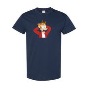 Men's Futurama Cotton T-Shirt - Navy
