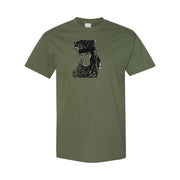 Men's Gambit Cotton T-Shirt - Army Green
