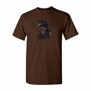 Men's Gambit Cotton T-Shirt - Dark Brown
