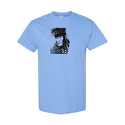 Men's Gambit Cotton T-Shirt - Sky Blue