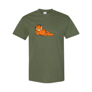 Men's Garfield Cotton T-Shirt - Army Green