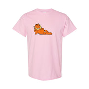 Men's Garfield Cotton T-Shirt - Pink