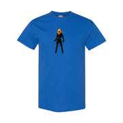 Men's Ghost Rider Cotton T-Shirt - Blue