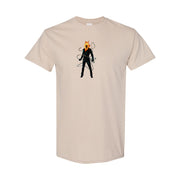 Men's Ghost Rider Cotton T-Shirt - Tan