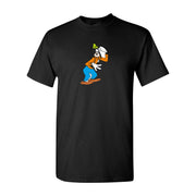 Men's Goofy Cotton T-Shirt - Black