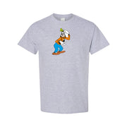 Men's Goofy Cotton T-Shirt - Grey