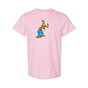 Men's Goofy Cotton T-Shirt - Pink