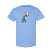 Men's Goofy Cotton T-Shirt - Sky Blue