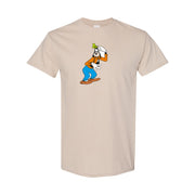 Men's Goofy Cotton T-Shirt - Tan