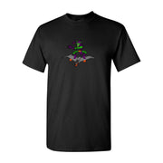 Men's Green Goblin Cotton T-Shirt - Black