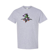 Men's Green Goblin Cotton T-Shirt - Grey