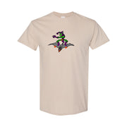 Men's Green Goblin Cotton T-Shirt - Tan