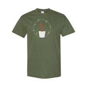 Men's Groot Cotton T-Shirt - Army Green