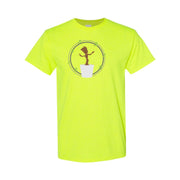 Men's Groot Cotton T-Shirt - Safety Green