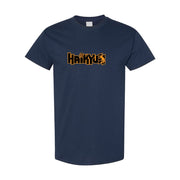 Men's Haikyu Cotton T-Shirt - Navy