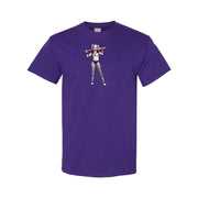 Men's Harley Quinn Cotton T-Shirt - Purple