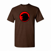 Men's Hawkgirl Cotton T-Shirt - Dark Brown
