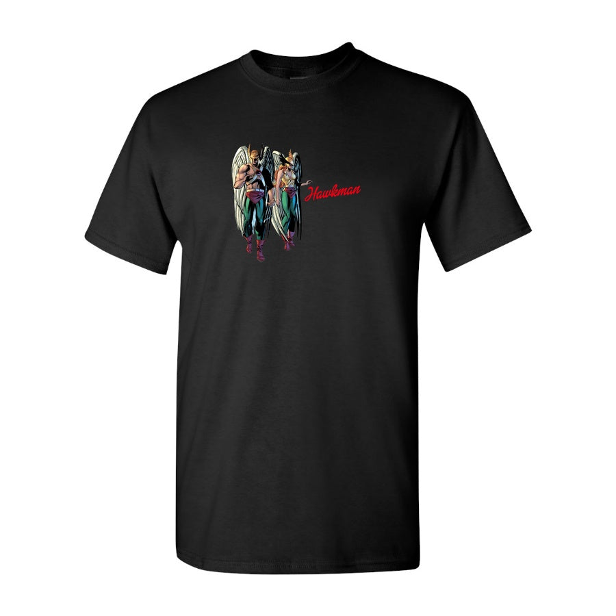 Men's Hawkman Cotton T-Shirt - Black