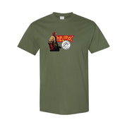Men's Hellboy Cotton T-Shirt - Army Green