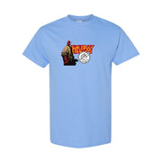 Men's Hellboy Cotton T-Shirt - Sky Blue