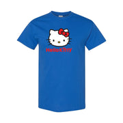 Men's Hello Kitty Cotton T-Shirt - Blue