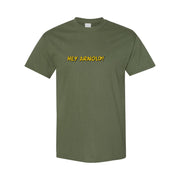 Men's Hey Arnold Cotton T-Shirt - Army Green