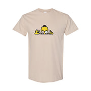 Men's Homer Simpson Cotton T-Shirt - Tan