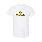 Men's Homer Simpson Cotton T-Shirt - White