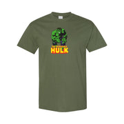 Men's Hulk Cotton T-Shirt - Army Green