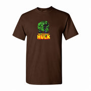 Men's Hulk Cotton T-Shirt - Dark Brown