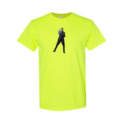 Men's Iceman Cotton T-Shirt - Safety Green