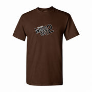 Men's Inside Out Cotton T-Shirt - Dark Brown