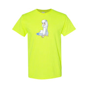 Men's Inuyasha Cotton T-Shirt - Safety Green