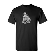 Men's Iron Man Cotton T-Shirt - Black