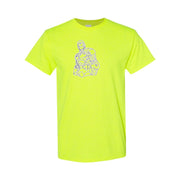 Men's Iron Man Cotton T-Shirt - Safety Green