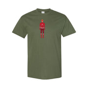 Men's Kid Flash Cotton T-Shirt - Army Green