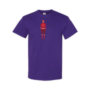 Men's Kid Flash Cotton T-Shirt - Purple