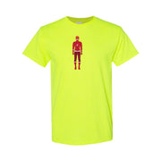 Men's Kid Flash Cotton T-Shirt - Safety Green