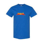Men's Kung Fu Panda Cotton T-Shirt - Blue