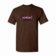 Men's Kuromi Cotton T-Shirt - Dark Brown