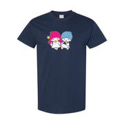 Men's Little Twin Stars Cotton T-Shirt - Navy